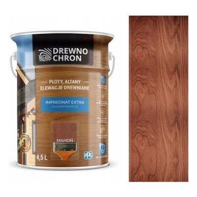 Nátěr na dřevo Drewnochron mahagon 4,5 l – Sleviste.cz