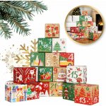 Flamenco Mystique Flamenco Mystique Adventní kalendář diy 24 barevných krabiček krásný vzor ksn101 – Zboží Dáma