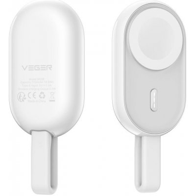 Veger W0102 1200 mAh bílá – Zboží Mobilmania