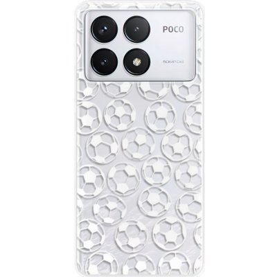 iSaprio - Football pattern - white - Poco F6 Pro – Zboží Živě