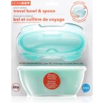 Skip Hop miska s lžičkou v ochranném pouzdře Easy Serve 240 ml – Zboží Dáma