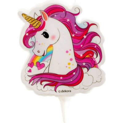 Dekora Dortisimosvíčka Jednorožec 2D – Zboží Dáma