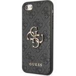 Pouzdro Guess iPhone 7 / 8 / SE 2020 / 2022 4G Big Metal Logo šedé – Hledejceny.cz