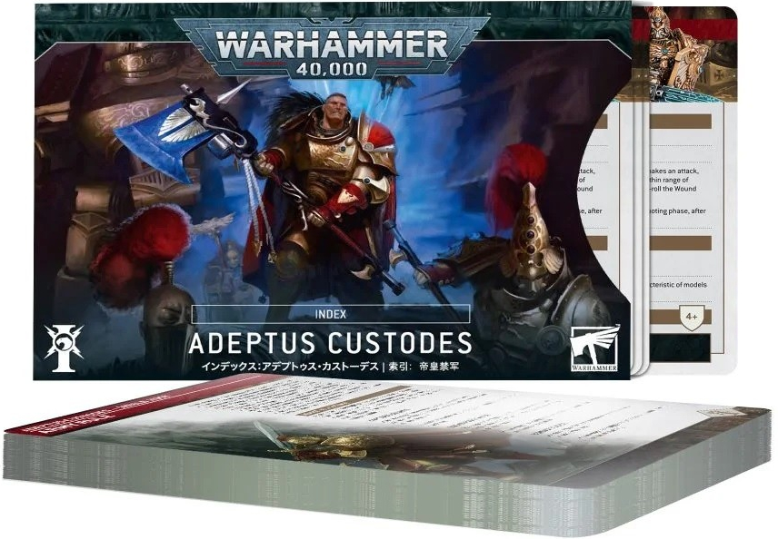 GW Warhammer Index: Adeptus Custodes