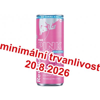 Red Bull The Pink Edition Sugarfree 250 ml – Hledejceny.cz