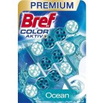 Bref Color Aktiv tuhý WC blok Ocean 3 x 50 g – Zboží Dáma