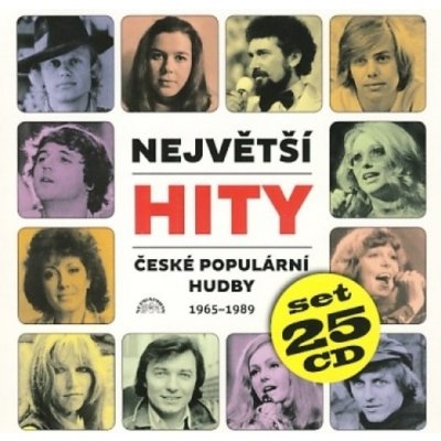 Největší hity České populární hudby CD – Zboží Dáma