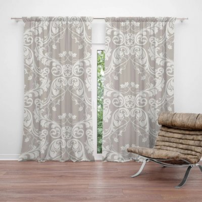Sablio Závěs Secesní noblesa: 2ks 140x250cm – Hledejceny.cz
