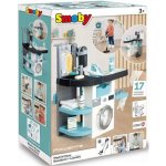 Smoby Práčovňa 3v1 s žehličkou a tyčovým vysavačem Rowenta – Sleviste.cz