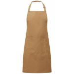 Premier Workwear Keprová pracovní zástěra s kapsou z kolekce Colours Collection hnědá střední Pantone 132C 72x86cm PW154 – Hledejceny.cz