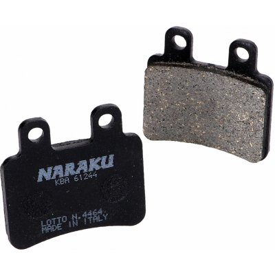 Brzdové destičky Naraku organic, Beta RR, Derbi Senda, Italjet Jet Set, MBK X-Limit, Peugeot Elystar, Rieju RS2, Yamaha DT NK430.54 – Hledejceny.cz