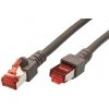 síťový kabel EFB K5517.10 S/FTP patch, kat. 6, LSOH, 10m, hnědý