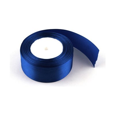 Stuha saténová 4cm x 23m MODRÁ – Zboží Mobilmania
