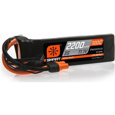 Spektrum Smart LiPo 100C IC3 11.1 V 2200 mAh – Zboží Mobilmania