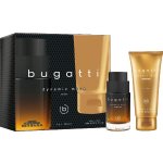 Bugatti Dynamic Move Amber EDT 100 ml + sprchový gel 200 ml + dárková sada pro muže – Hledejceny.cz