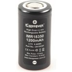 Keeppower Baterie IMR 18350 1200mAh 10A – Zboží Mobilmania