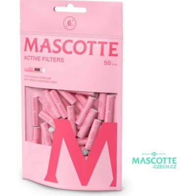 Mascotte Bright Colors Active Filter růžová 6 mm 50 ks – Hledejceny.cz