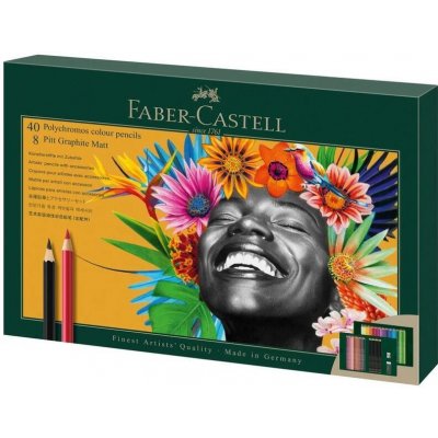 Faber-Castell Polychromos & Pitt Graphite Matt 40+8 ks – Hledejceny.cz