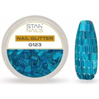 Starnails Nail Art zdobení glitter G123 – Zboží Mobilmania