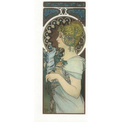Pohlednice A. Mucha - Feather – Zboží Dáma Pohlednice A. Mucha - Feather – Zboží Dáma