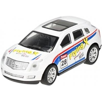 Mikro trading Auto kov sportovní9 cm zpětný chod bílé 1:43 – Zbozi.Blesk.cz