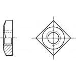 PROFISTYL DIN 557 matice čtyřhranná vysoká nerez A4 Varianta: DIN 557 matice čtyřhranná nerez A4 M5 – Hledejceny.cz