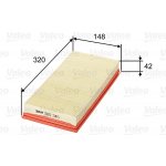 Vzduchový filtr VALEO 585345 – Hledejceny.cz