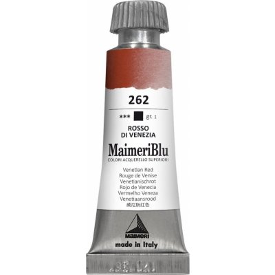 Maimeri Blu Akvarelová barva Venetian Red 262 12 ml 1 ks – Hledejceny.cz
