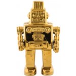 Dekorační figurka MEMORABILIA MY ROBOT 30 cm, zlatá, porcelán, Seletti – Hledejceny.cz