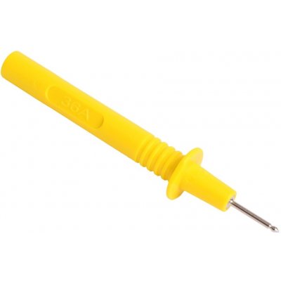 Bezpečnostní testovací sonda se 4mm paticí 405-IEC-GE žlutá – Sleviste.cz