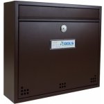 Poštovní schránka H-012 - RAL 8017 STR. - HNĚDÁ – Hledejceny.cz