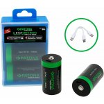 PATONA nabíjecí baterie LR20 mono D Li-lon 4000mAh 1,5V s USB-C nabíjením, 2ks v balení – Zboží Živě