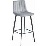 Textilomanie POZZA VELVET světle šedá / černá – Zboží Mobilmania