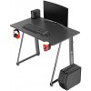 Herní stůl ULTRADESK ENTER V2 100 x 60 cm UDESK-EN-BK černý