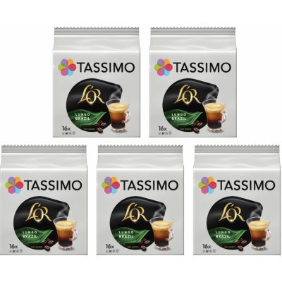 Jacobs Douwe Egberts Tassimo L'OR Café Lungo Brazil kapsle 16 ks – Zboží Dáma
