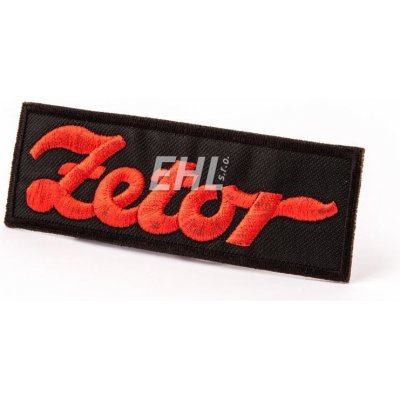 Nášivka ""Zetor "" - černá - 100x35mm 888.505.005 – Sleviste.cz