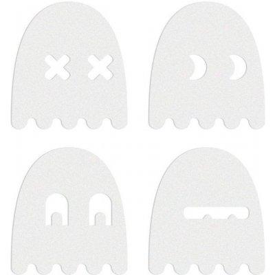 Reflective Berlin Reflexní nálepky Reflective Decals Ghosts white – Zboží Dáma