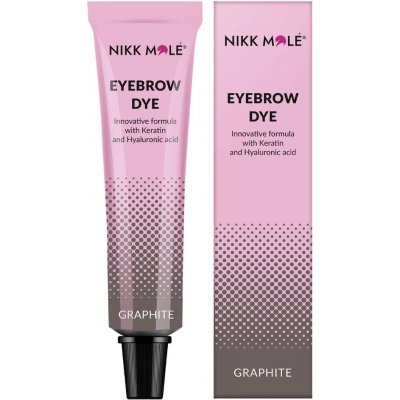 Nikk Mole NEW barva na řasy a obočí Graphite 15 ml – Hledejceny.cz