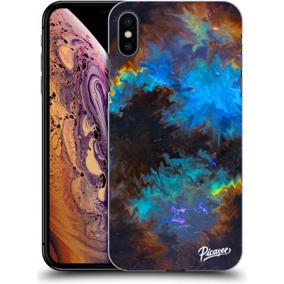 Pouzdro Picasee silikonové Apple iPhone XS Max - Space černé – Zboží Mobilmania