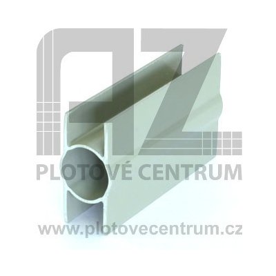 Stabilizační držák pro podhrabové desky bez zámku 300 mm | plastový | průběžný | pro sloupek kruhového profilu Ø 48 mm – Zbozi.Blesk.cz