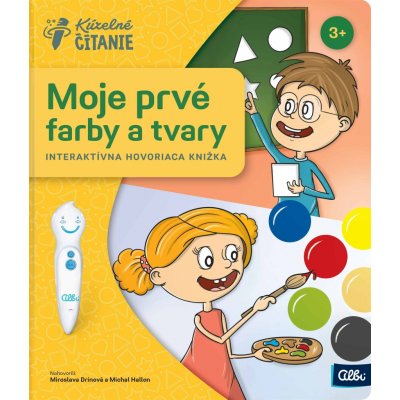 Albi Kúzelné čítanie Kniha Moje prvé farby a tvary SK – Hledejceny.cz
