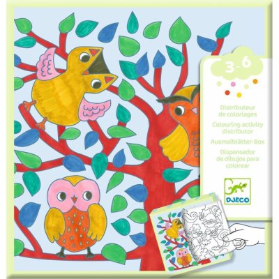 Omalovánky a hry v krabičce Les – Zboží Dáma