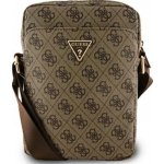 Guess PU 4G Triangle Logo Taška 8" Brown – Zboží Živě