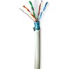 síťový kabel Nedis CCBG8526GY50S F/UTP Cat6 drát LSZH, 50m, šedý