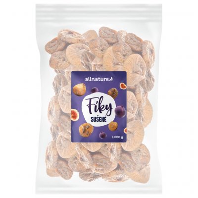 Allnature Fíky sušené natural 1 kg – Sleviste.cz