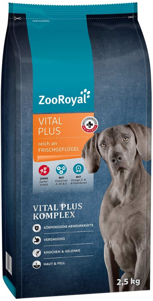 ZooRoyal Vital Plus 2 x 2,5 kg