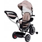 ECOTOYS 2v1 s otočným sedadlem a skládací stříškou béžová – Sleviste.cz