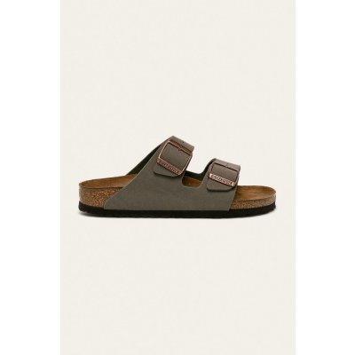 Birkenstock Pantofle Arizona 151211 Nubu.Stone zelená