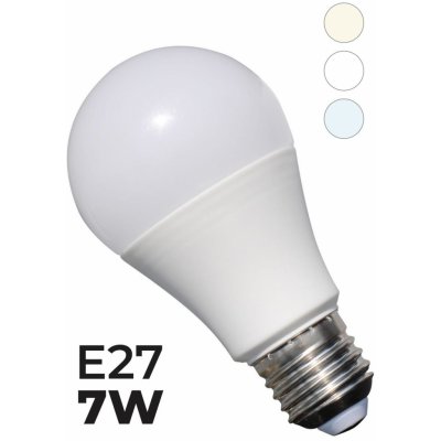 HEDA LED žárovka E27 7W Teplá bílá 600lm – Zbozi.Blesk.cz