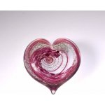 Skleněné srdce rose 2 – Hledejceny.cz